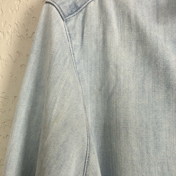 Frank & Eileen Blue Button Down Shirt - Picture 5 of 6